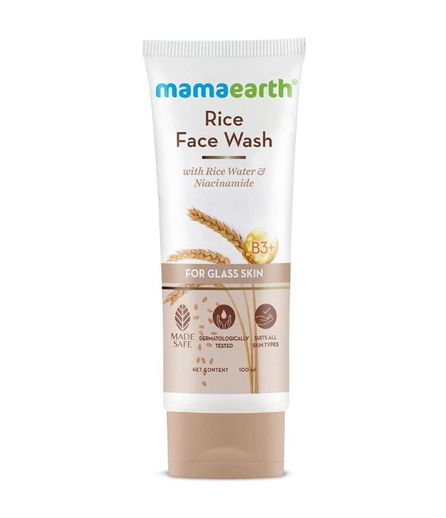 MAMA EARTH RICE FACE WASE