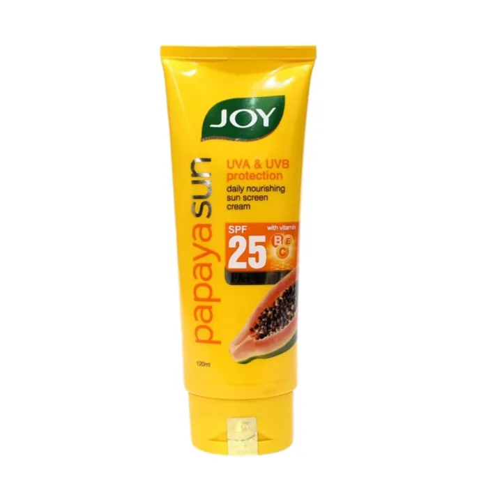JOY PAPAYA SUN SCREEN SPF25 120ML