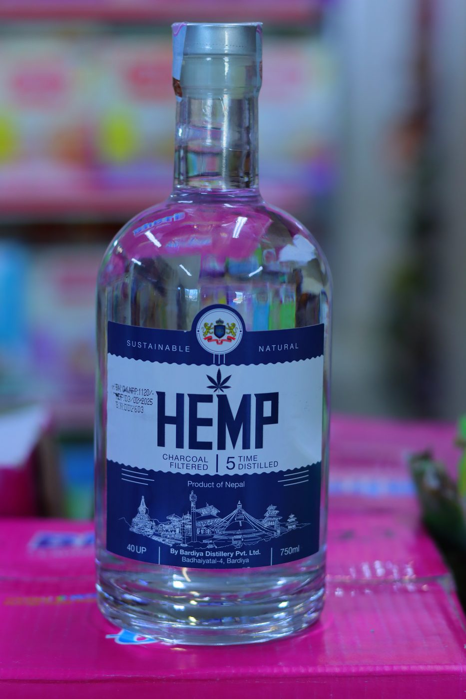 HEMP 40 UP 750ML MRP-1150/-