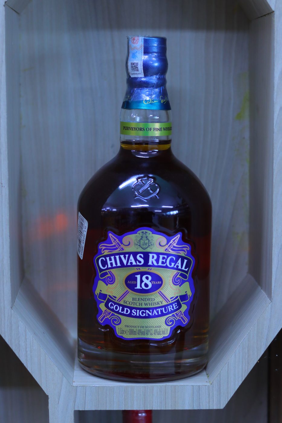 CHIVAS REGAL 18Y 1000ML MRP-18195/-