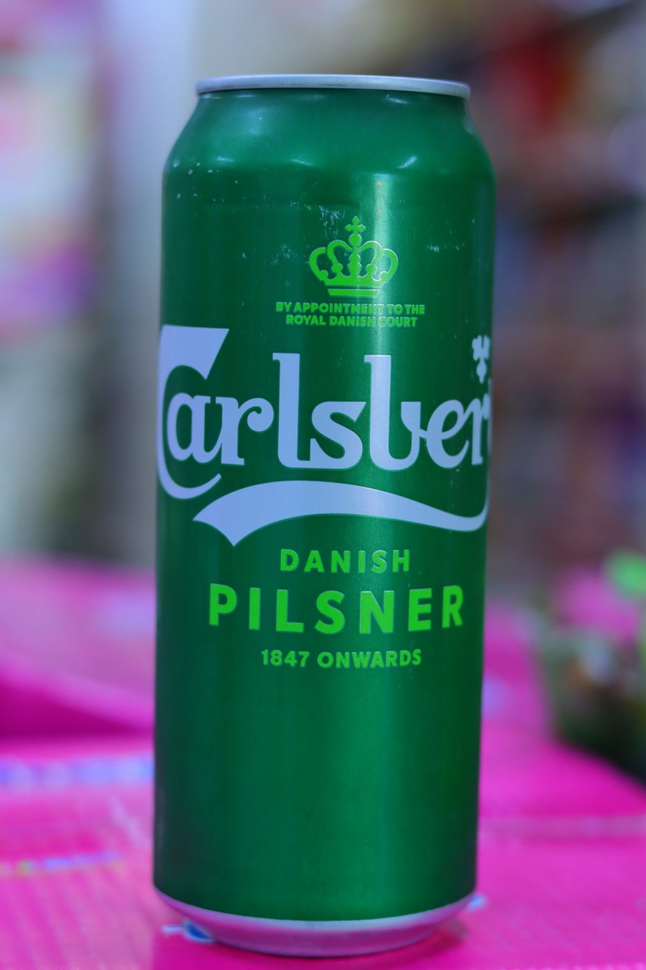 CARLSBERG DANISH PILSNER CAN 500ML MRP-385/-