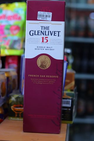THE GLENLIVET 15Y 1000ML MRP-20500/-
