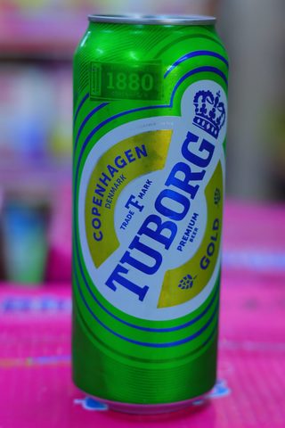 TUBORG GOLD PREMIUM CAN BEER 500ML MRP-330