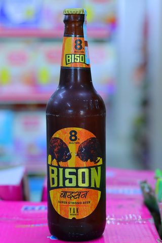 BISON SUPER STRONG 650ML MRP-290/-